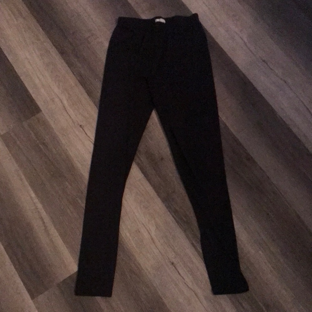 Women's Black Slim Ponte Leggings